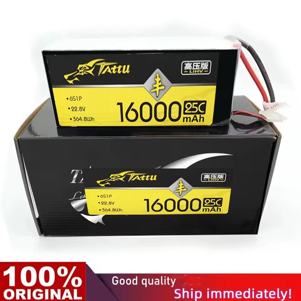 New TATTU UAV HV Lipo Battery  - Tattu 6S 22000Mah Lipo Battery review and price