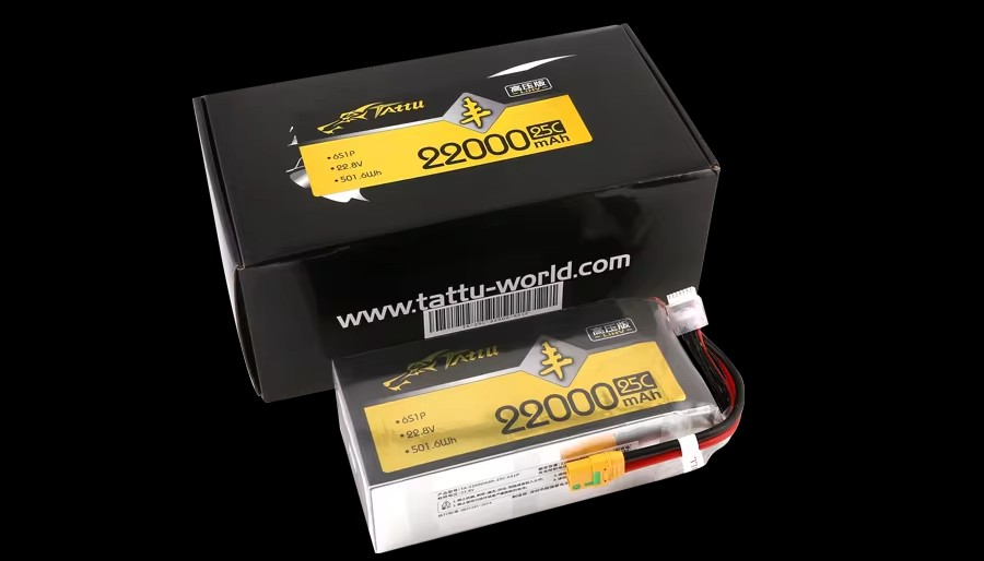 New TATTU UAV HV Lipo Battery  - Tattu 6S 22000Mah Lipo Battery review and price
